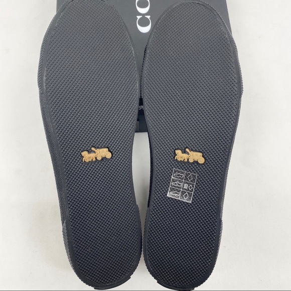 COACH Classic Signature Monogram Hi-Top Sneakers - Picture 13 of 16